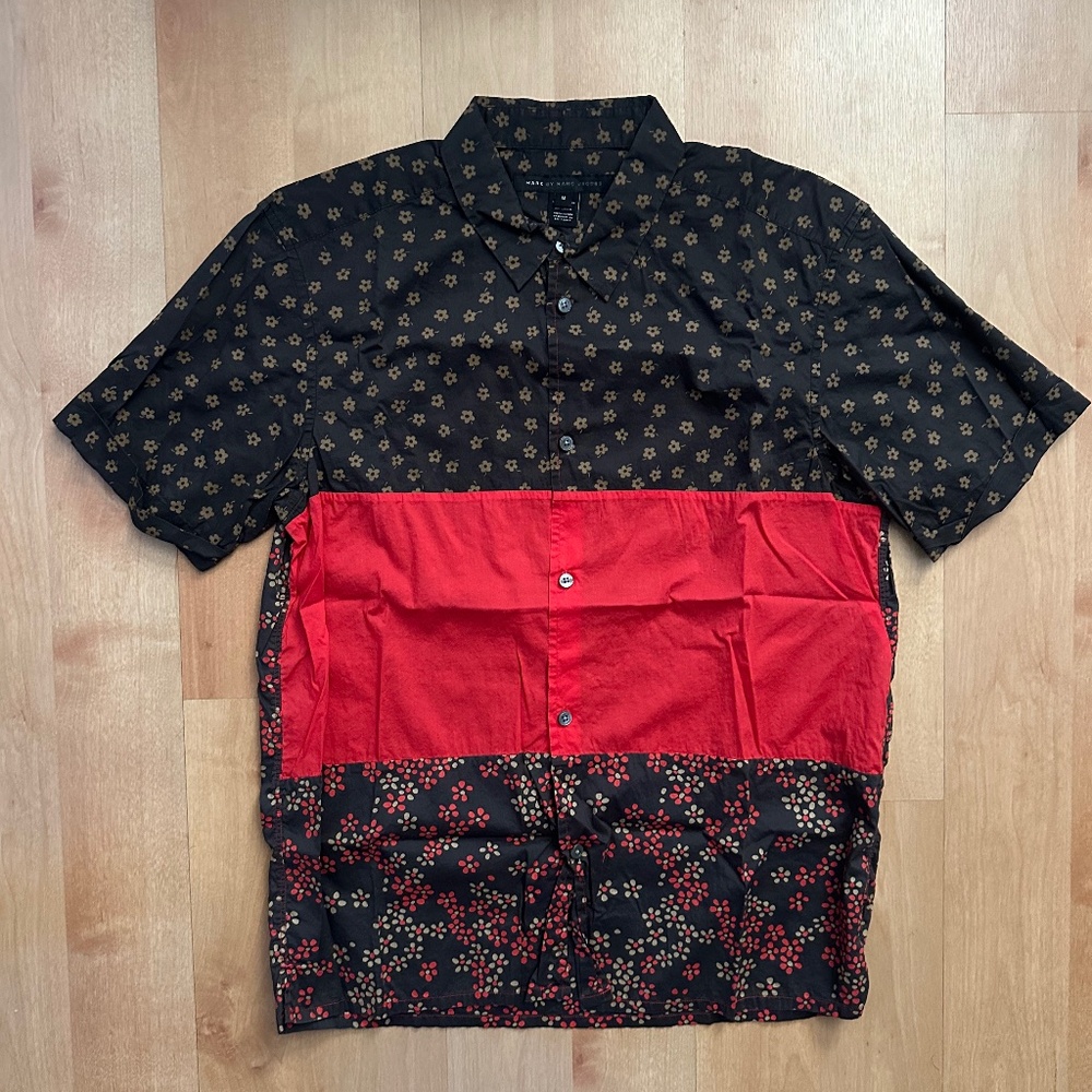 Marc Jacobs floral button down short sleeve